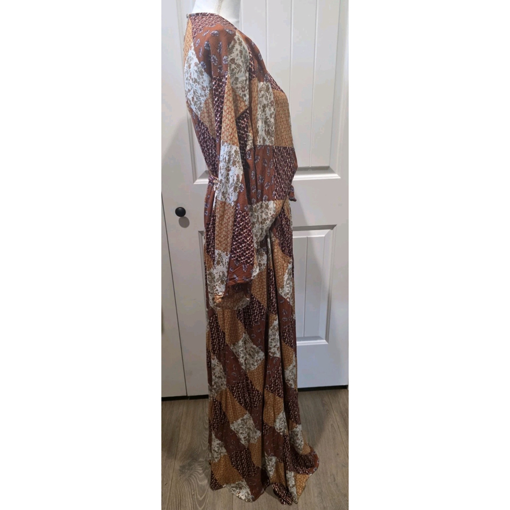 Patchwork Maxi Dress - Picture 8 of 9